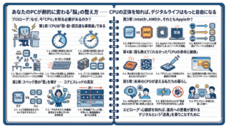 あなたのPCが劇的に変わる「脳」の整え方 —— CPUの正体を知れば、デジタルライフはもっと自由になる